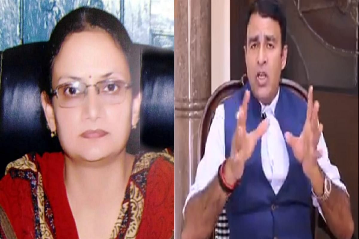 There has been dispute between BJP MLA Sangeet Som and female officer in the case of death of municipal employee