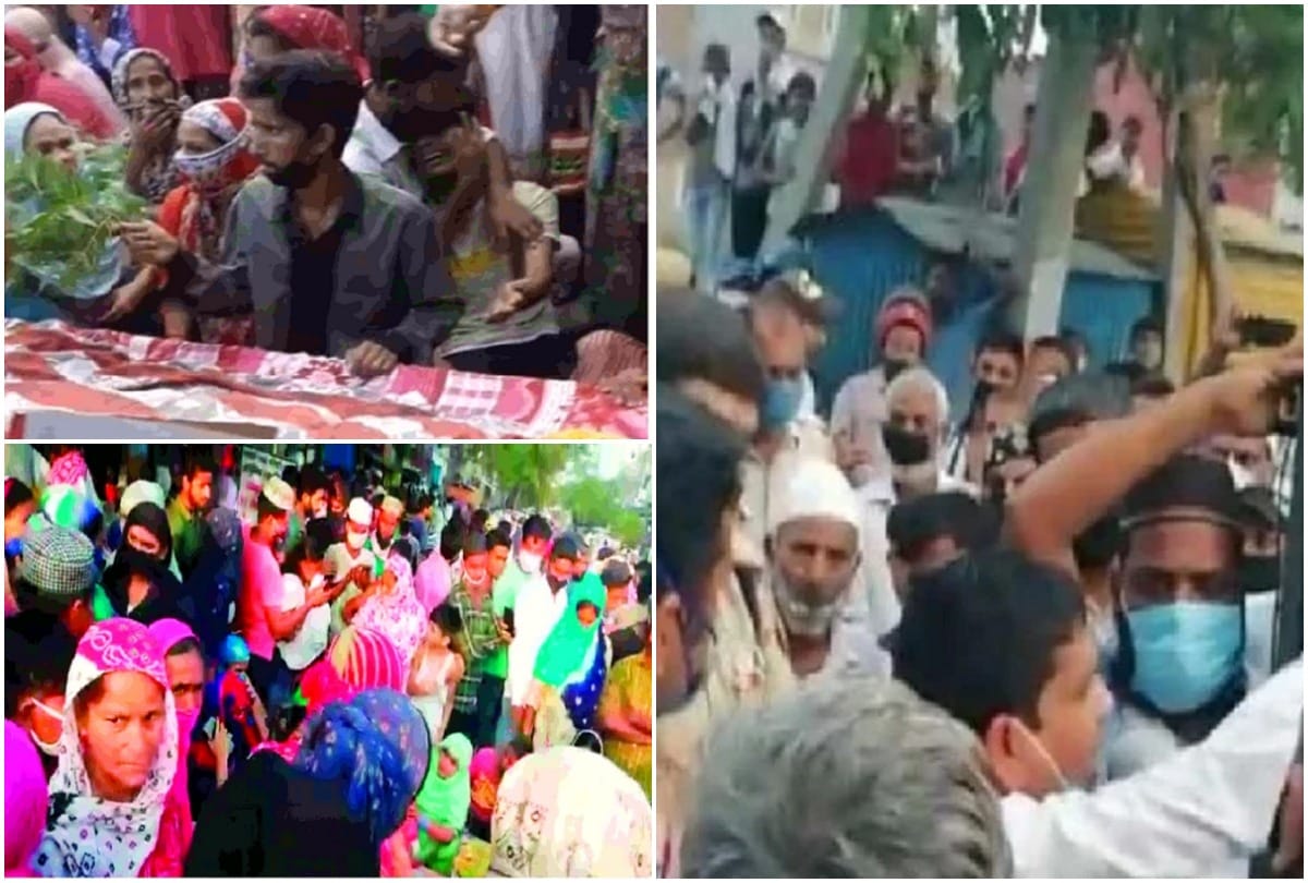 Ruckus over love affair accused beating Shaukat brutally on road in delhi see photos