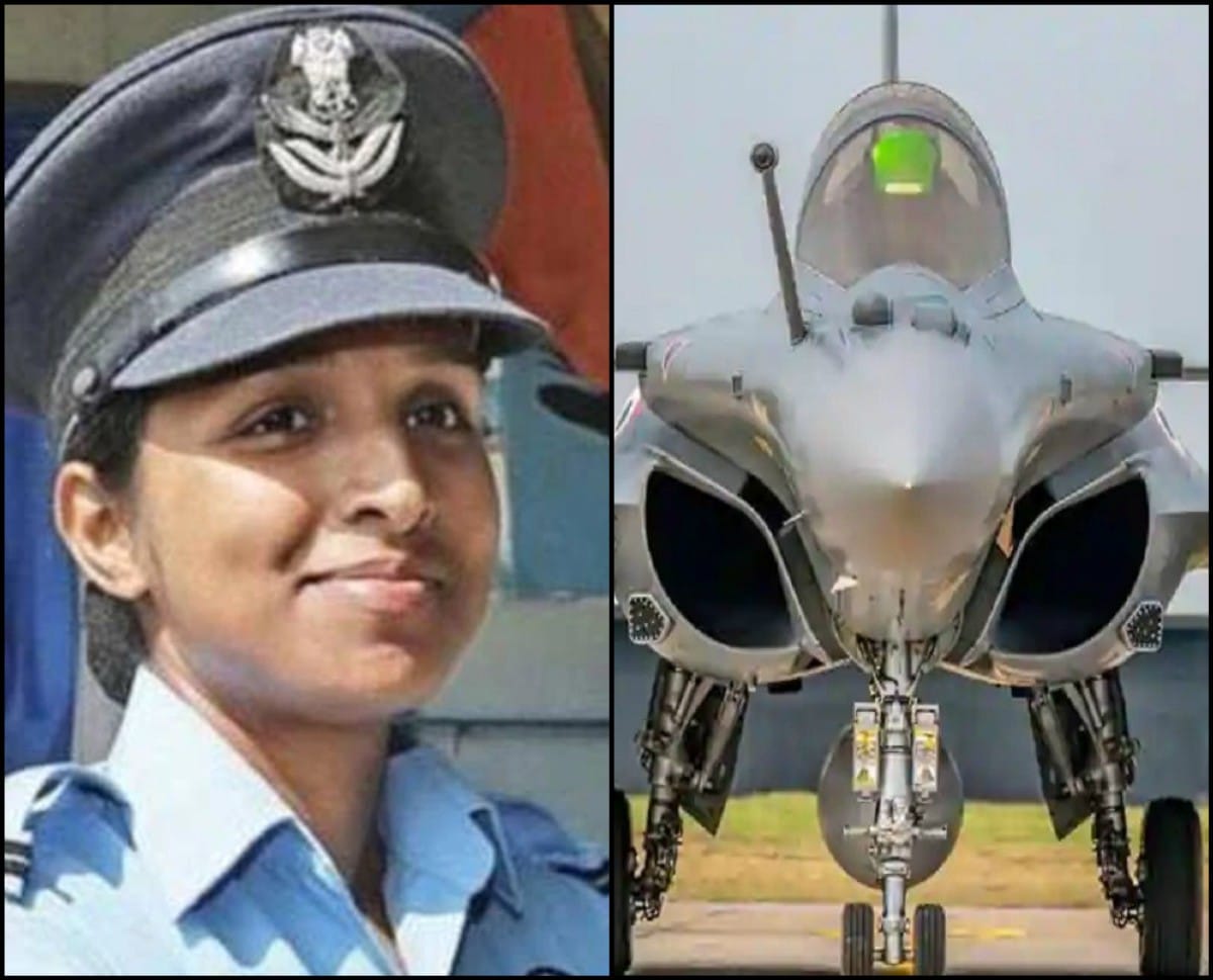 Shivangi has also worked with Wing Commander Abhinandan who killed Pakistani Air Force fighter jet