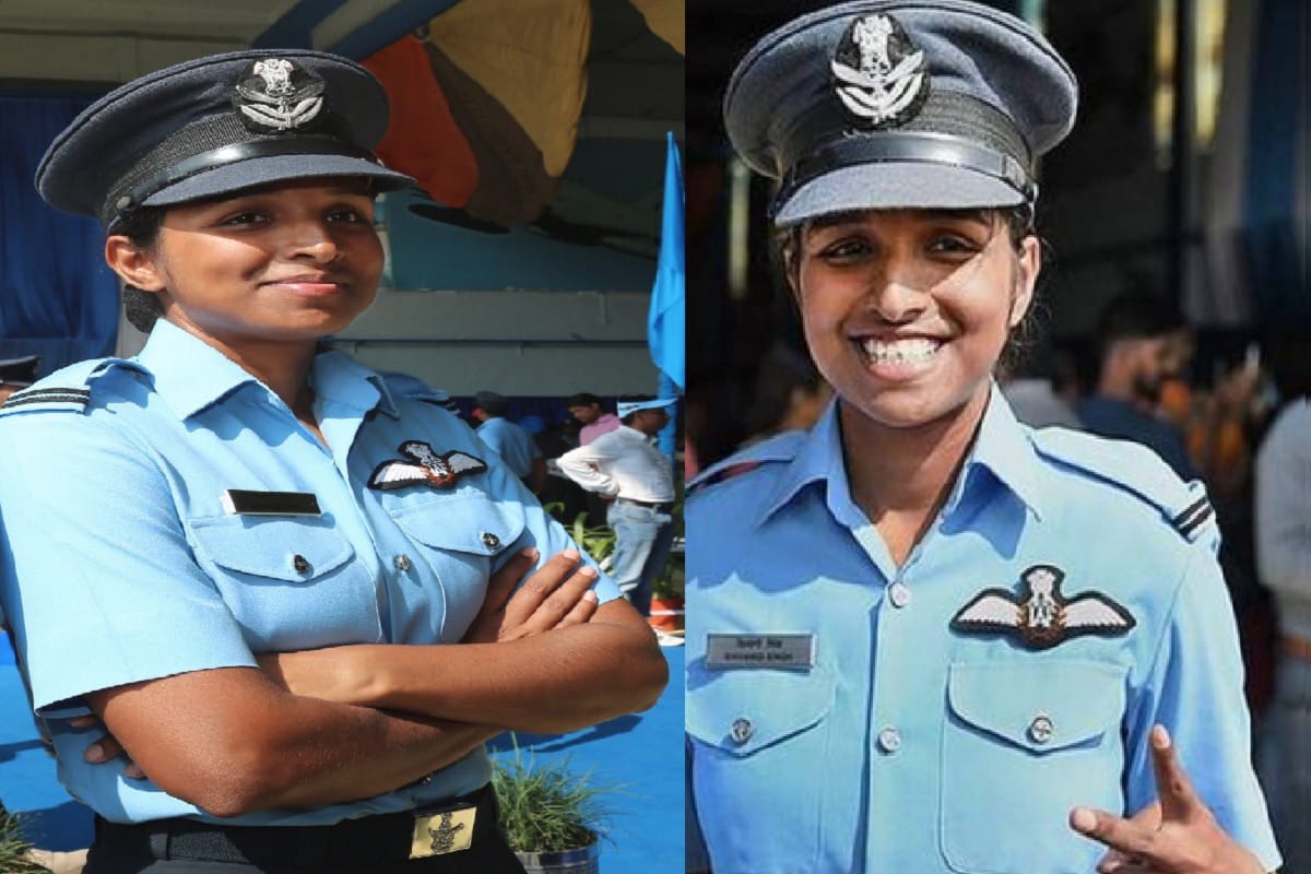 Shivangi has also worked with Wing Commander Abhinandan who killed Pakistani Air Force fighter jet