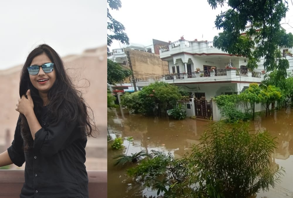 Heavy rain changes weather in Uttar Pradesh see the pics.