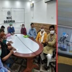 मुख्यमंत्री योगी ने वीडियो काफ्रेंसिंग के जरिए किया शिलान्यास व लोकार्पण।