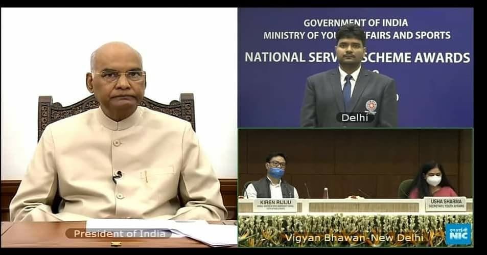 Gaurav Singhal of Jhajjar received National Award
