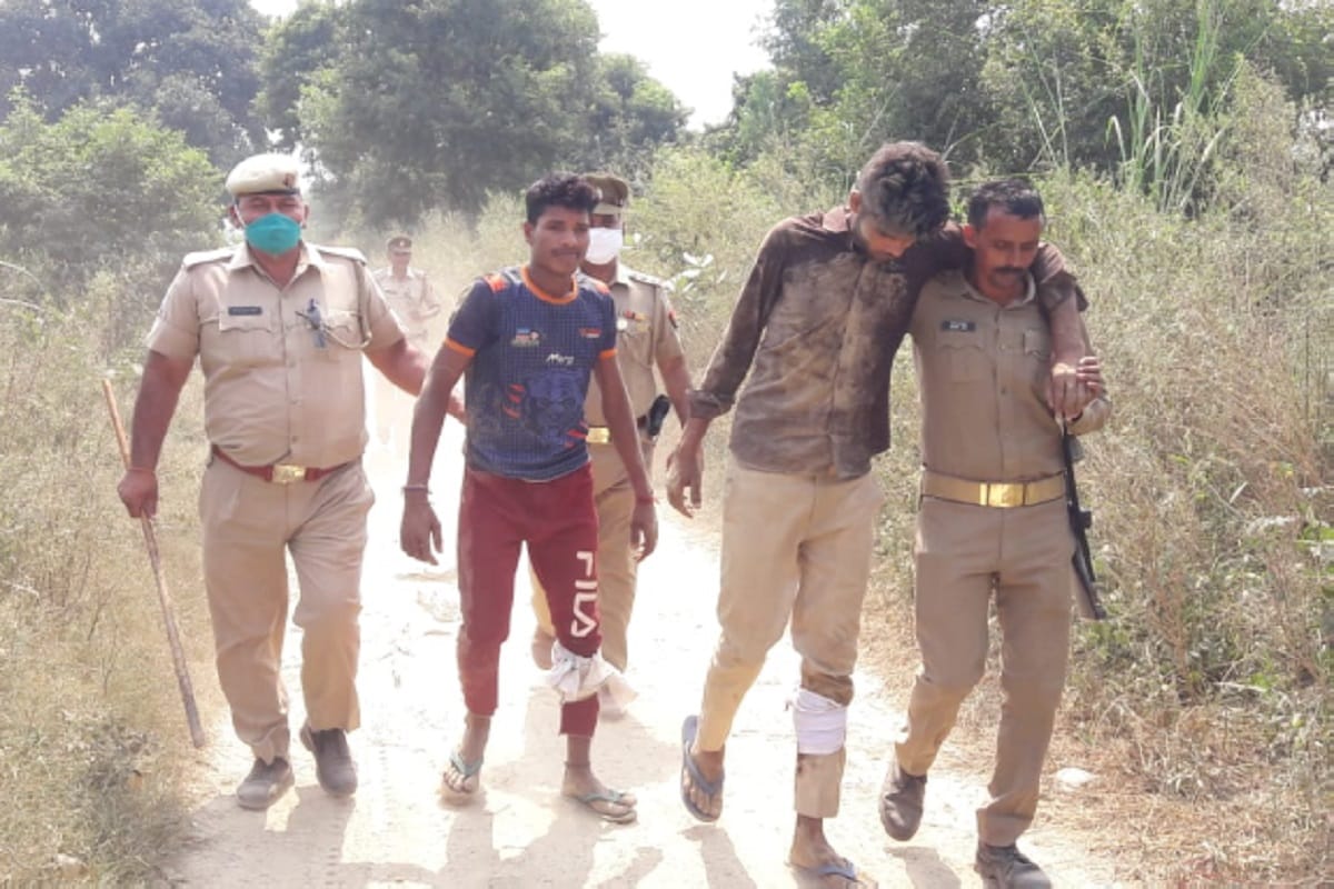 UP Crime News: Two criminal injured in encounter and four arrested by police at Baghpat