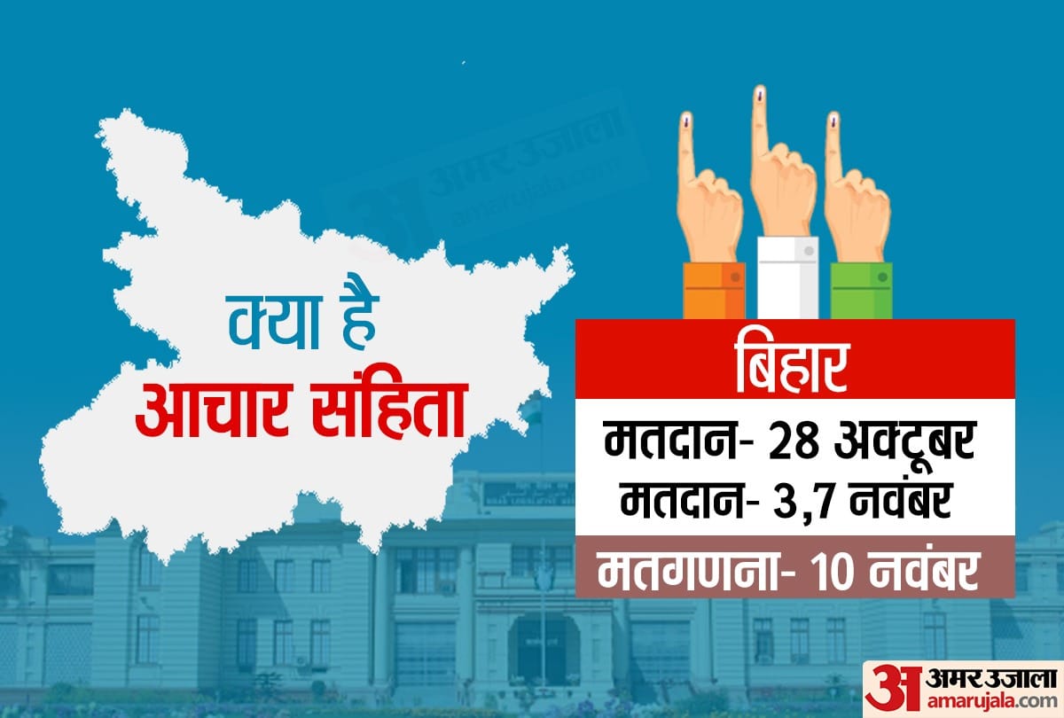 election commission of india imposes model code of conduct for Bihar assembly election 2020