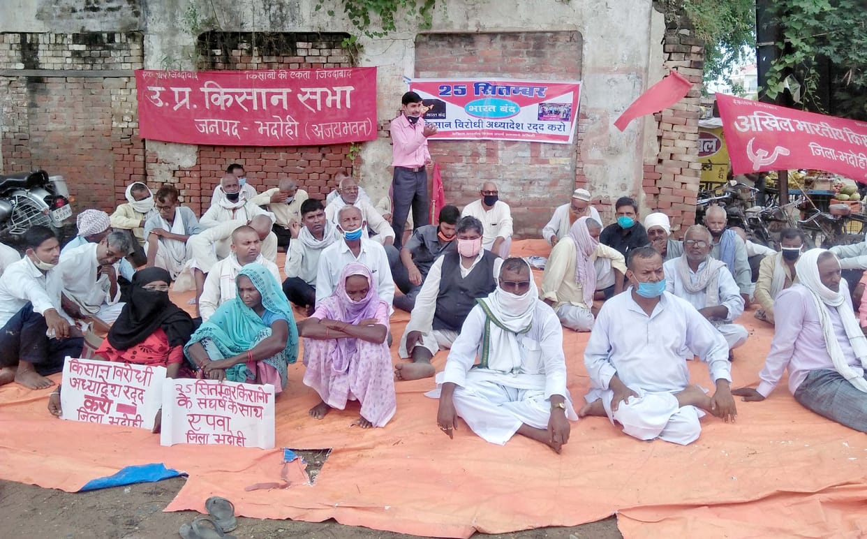 The farmers opposed the farmers bill