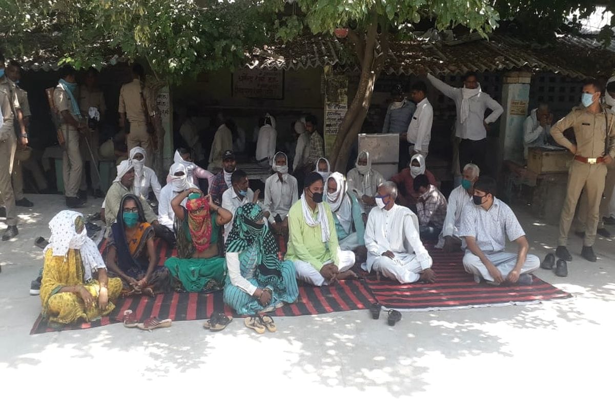 Agriculture Bill 2020: Farmers Protest On Road In Braj