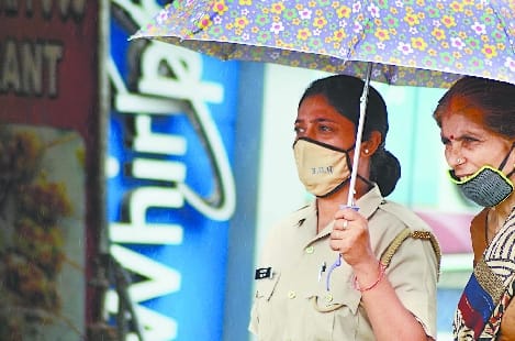 Today again drizzle and tomorrow rain is expected
