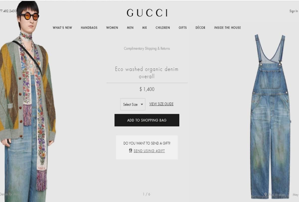 jeans launch by gucci with fake stains in hefty amount getting trolled