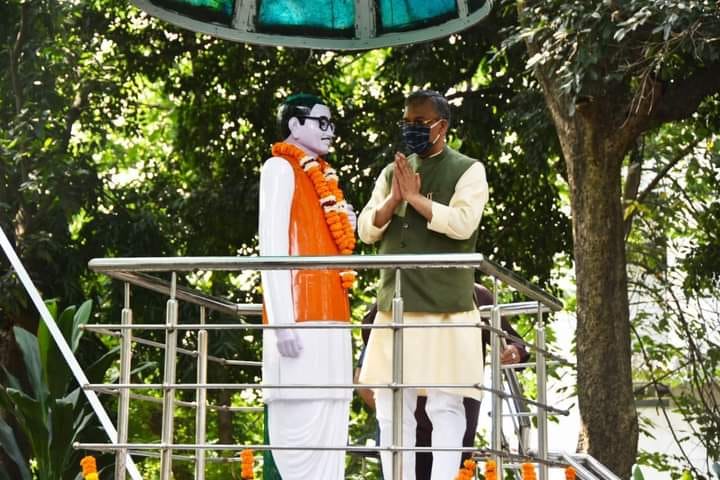 Pandit Deendayal Upadhyay birth anniversary today, uttarakhand Chief Minister paid tribute