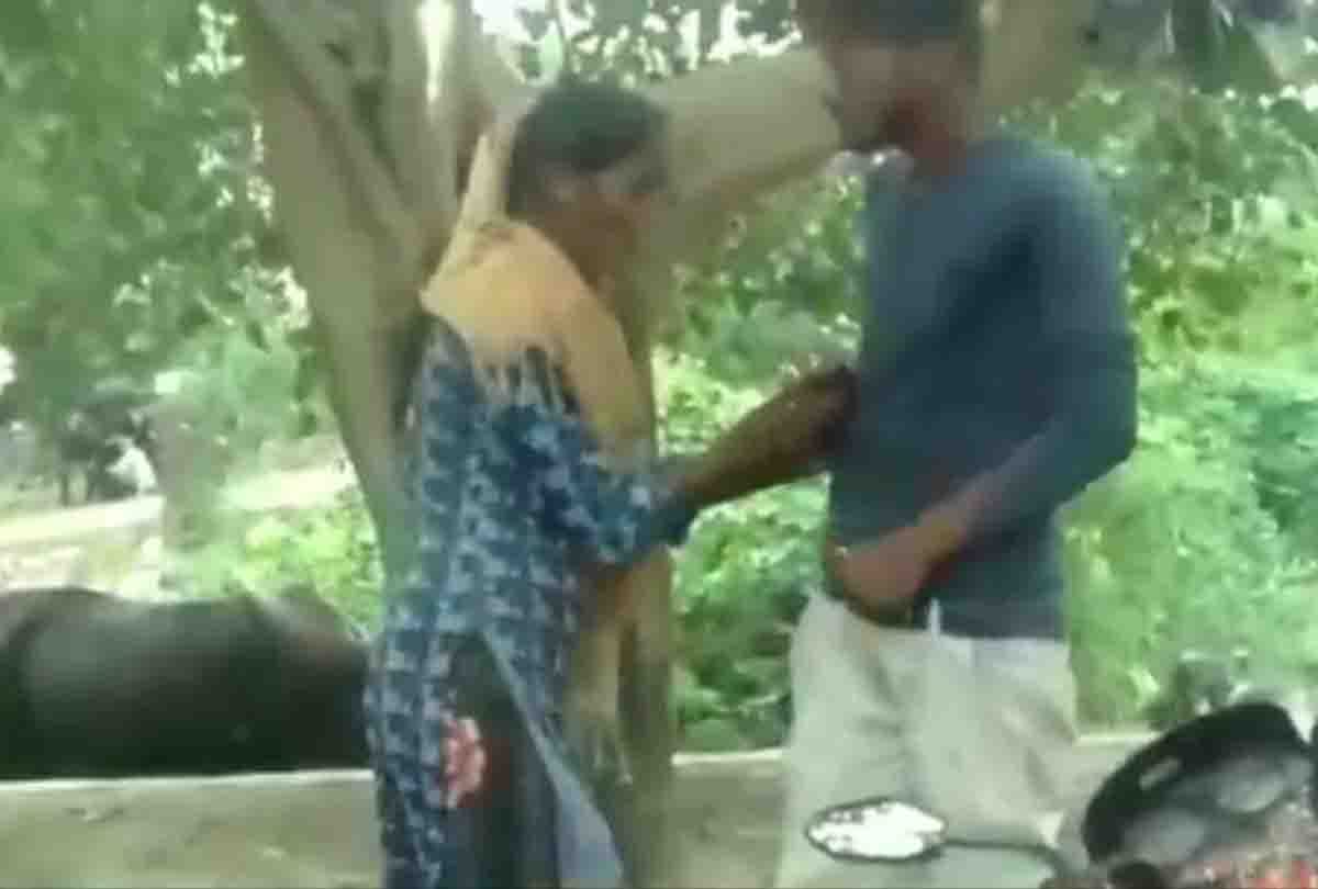 Kanpur: high-voltage drama between lovers couple, video gone viral