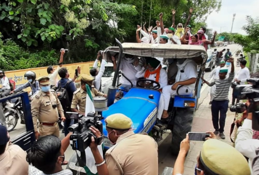 Farmers curfew today in protest against agricultural bills