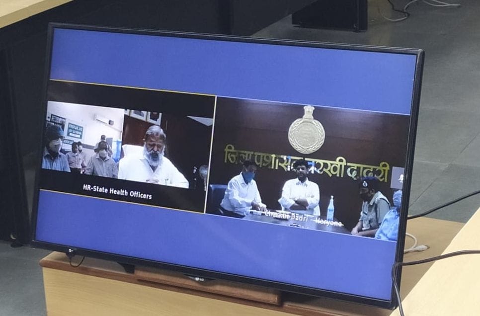 Health Minister inaugurates molecular laboratory through video conferencing