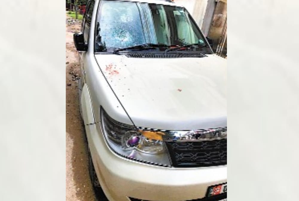 Attack on former BJP Jiladhyaksha in Lucknow.
