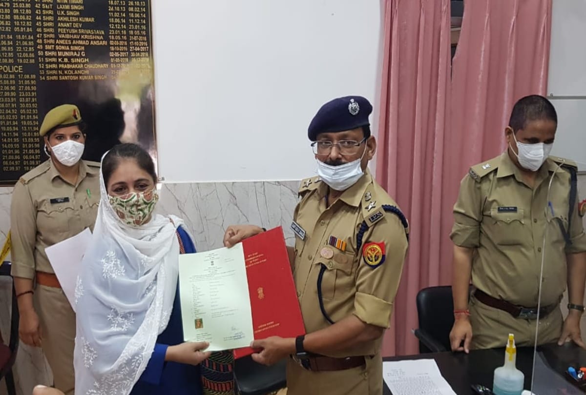 After 32 years pakistan national fakhra became indian gets certificate from bulandshahr ssp