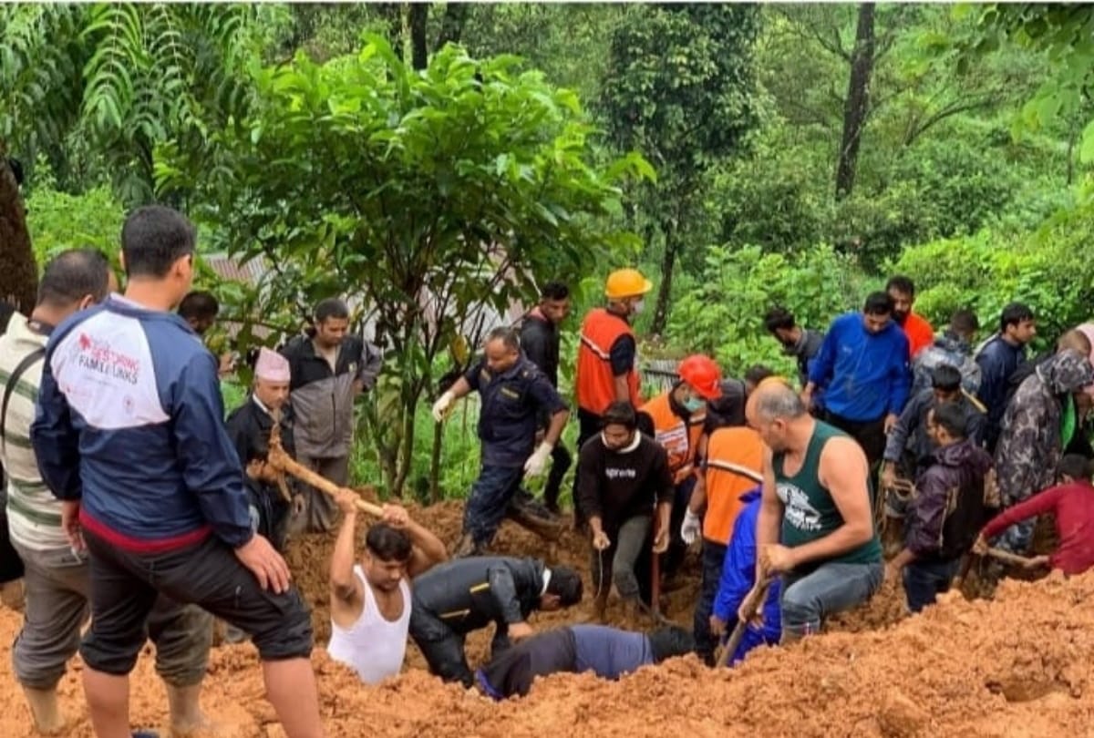 Many dead and missing due to landslide in Nepal