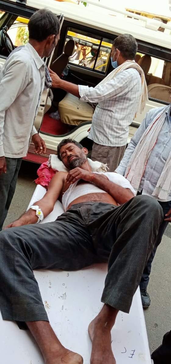 farmers shot dead due to irrigation