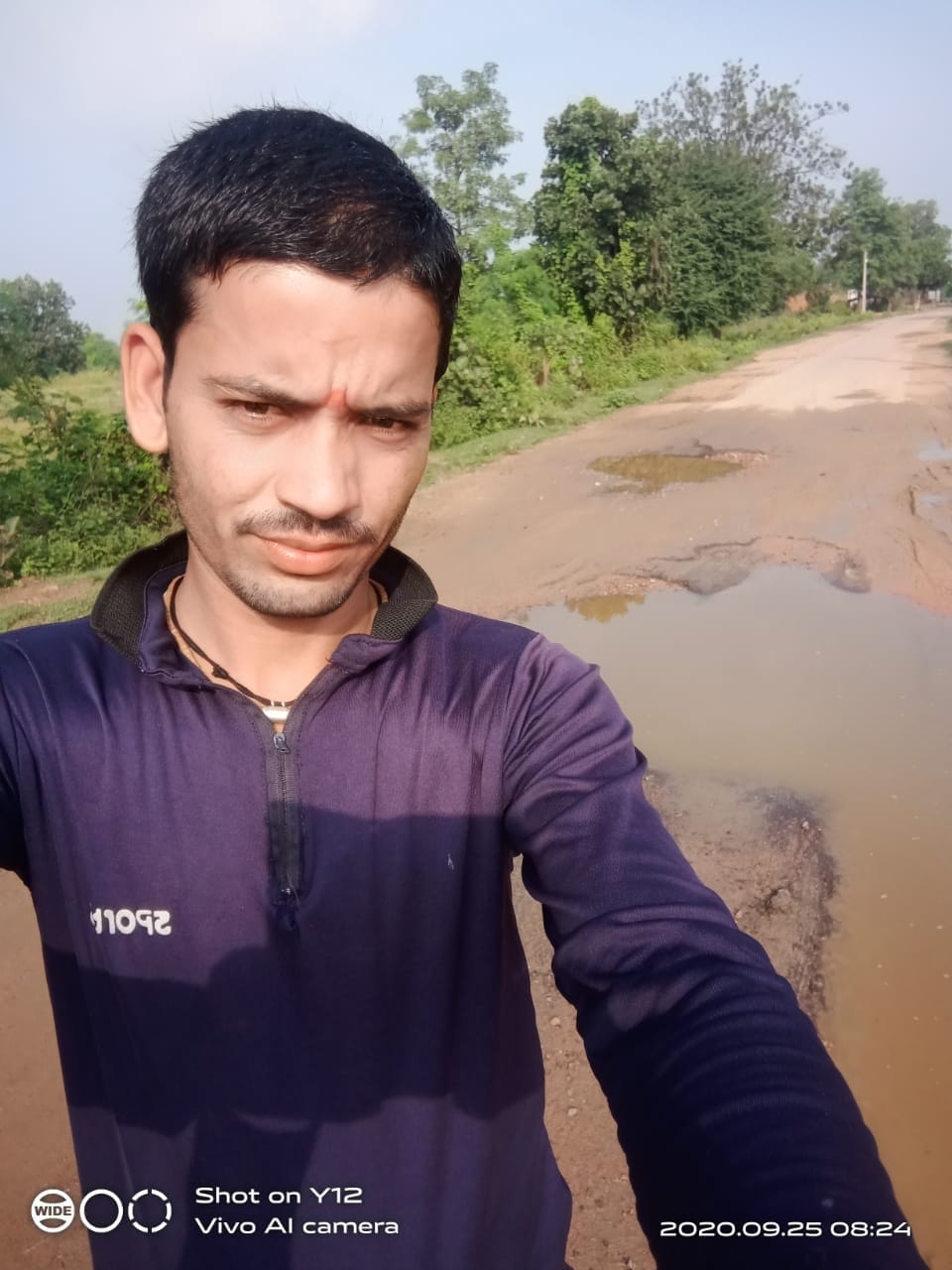 Road made dangerous