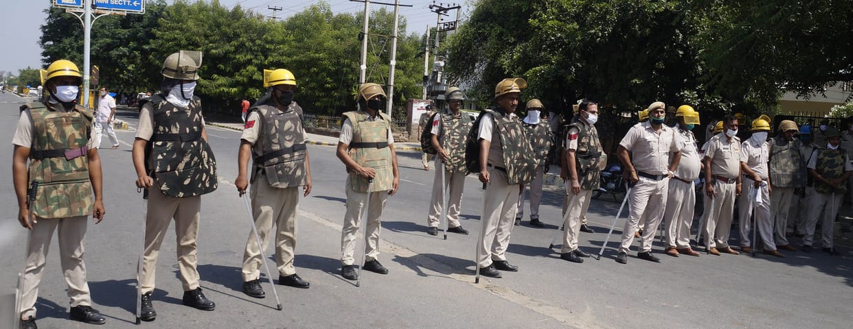 Peaceful movement, police diverted roads on farmers' road jam