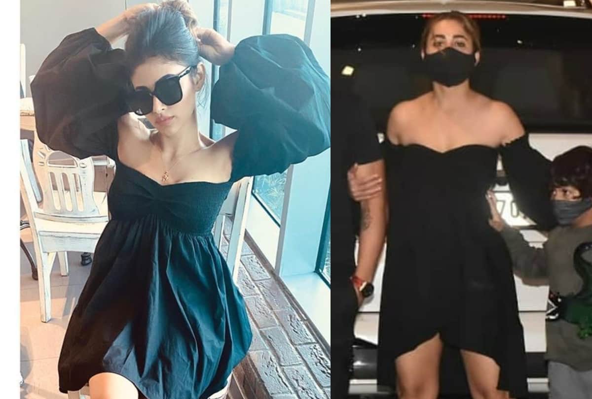 mouni roy latest maldives vacation pic in black dress