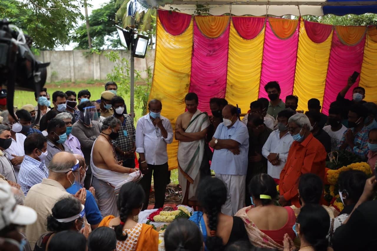 S P Balasubrahmanyam Funeral to childhood pictures See All His Journey