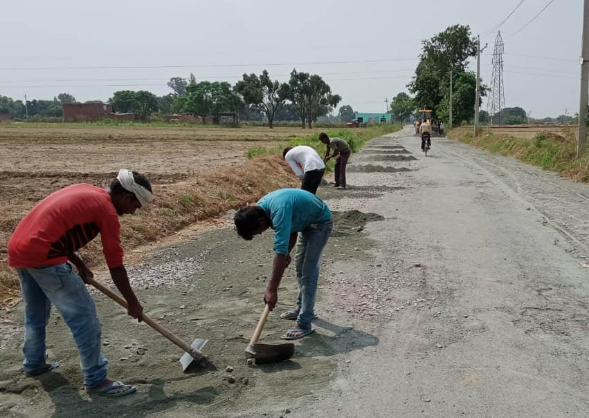 People upset due to water logging