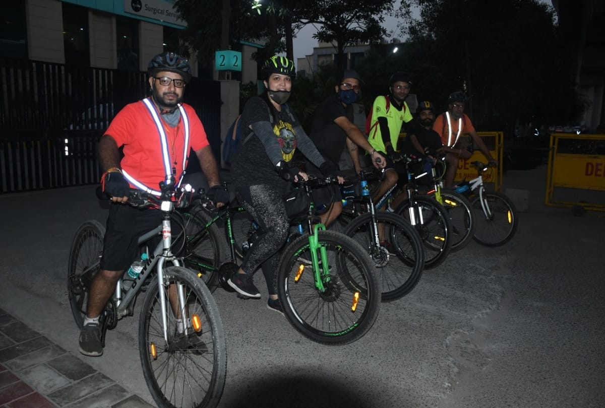 Virtual Cyclothon organised by MAX hospital group