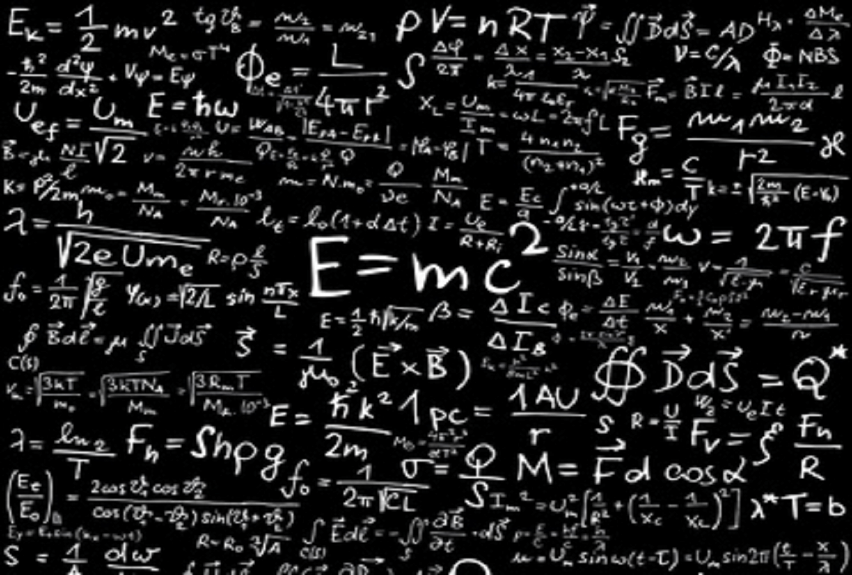 E=mc2 albert einstein equation which help in making atom bomb