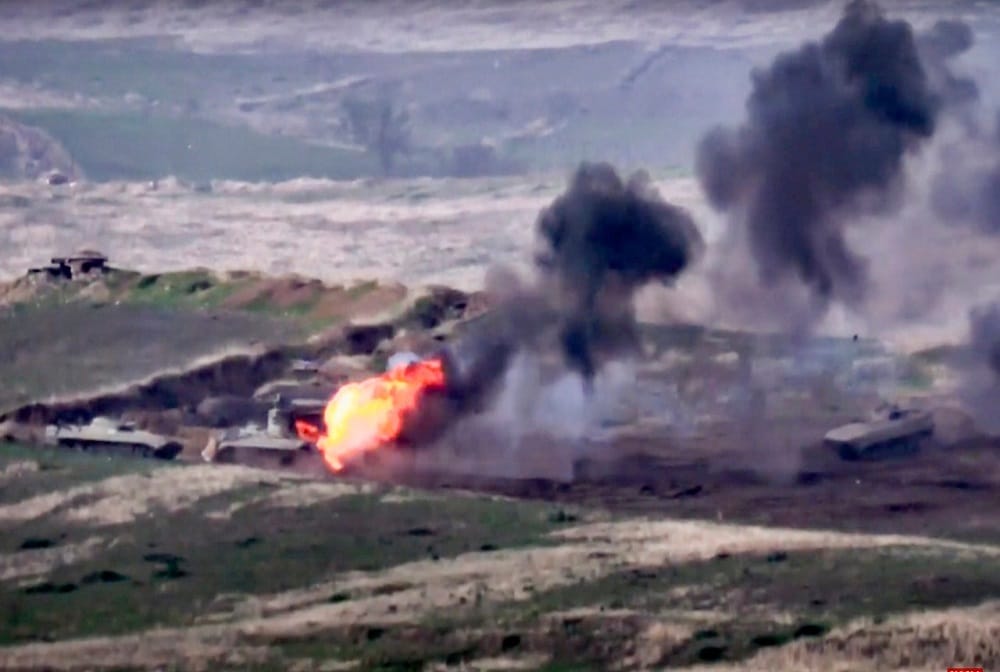Azerbaijan alleged that 13 dead, 50 injured in missile attack of Armenia