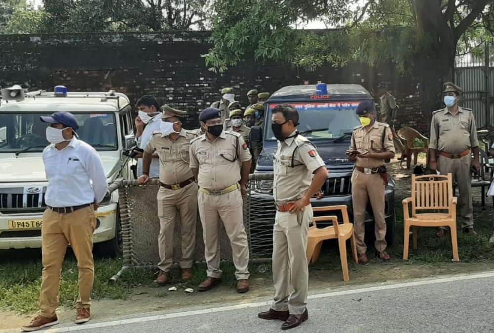 Khan Mubarak's home destroyed by Police in Ambedkarnagar.