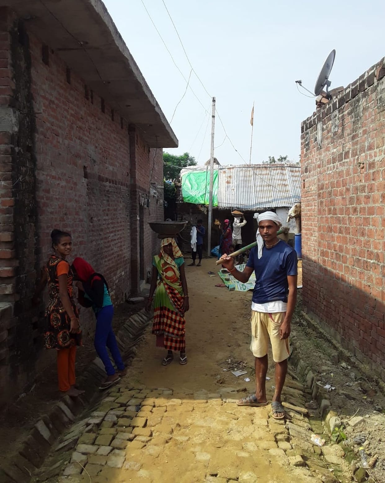 Unique initiative: Khadanja laid with donations and shramdaan