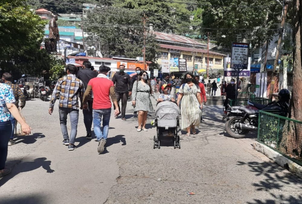 Unlock-4 In Uttarakhand: Tourist Huge Crowd in Nainital, Advance booking in hotels for Weekend, Photos
