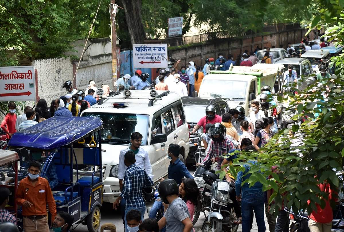 allahabad university entrance exam 2020: Allahabad University's 76% attendance in entrance exam