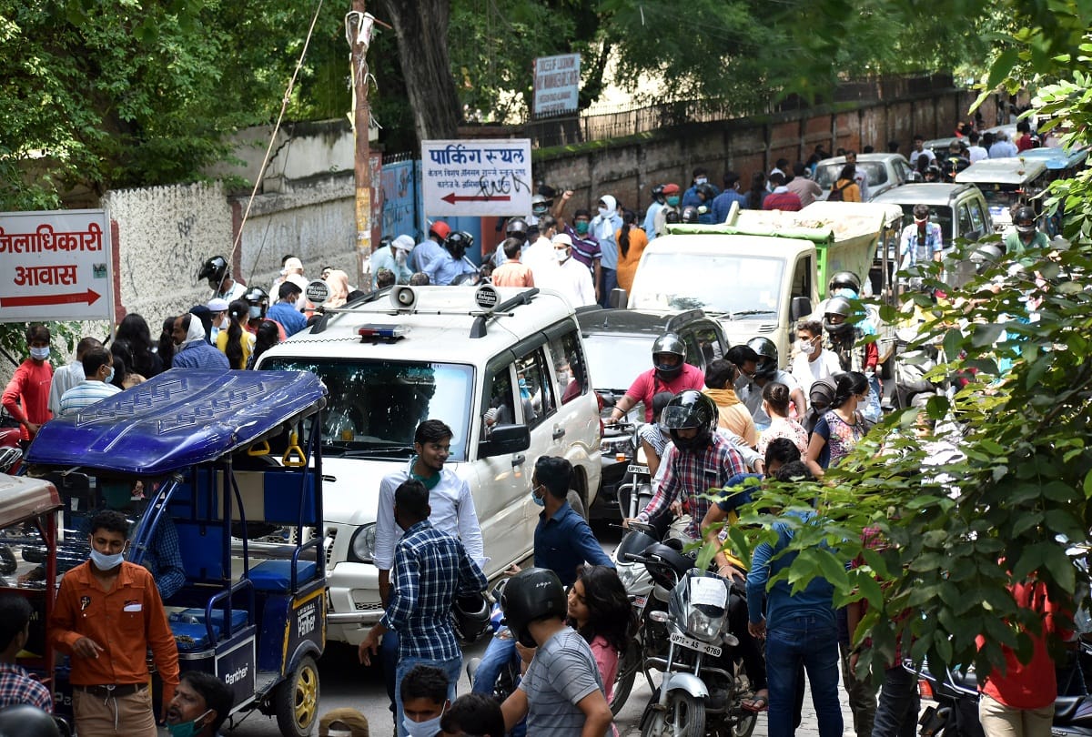 allahabad university entrance exam 2020: Allahabad University's 76% attendance in entrance exam