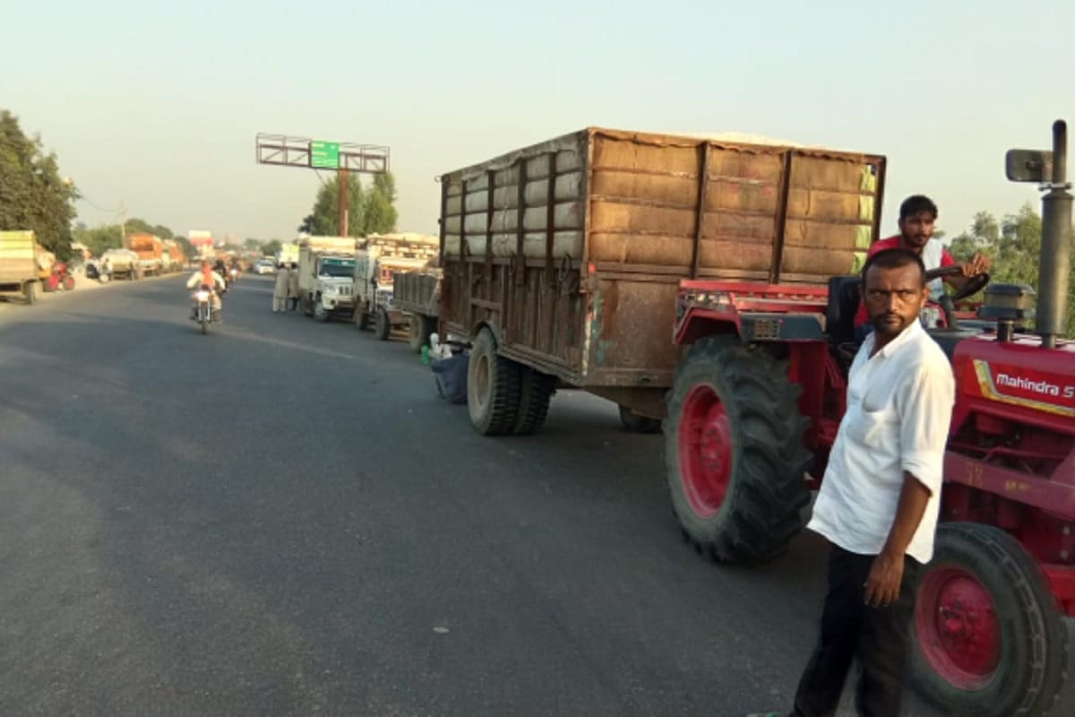 Haryana government has banned the purchase of paddy of Uttar Pradesh