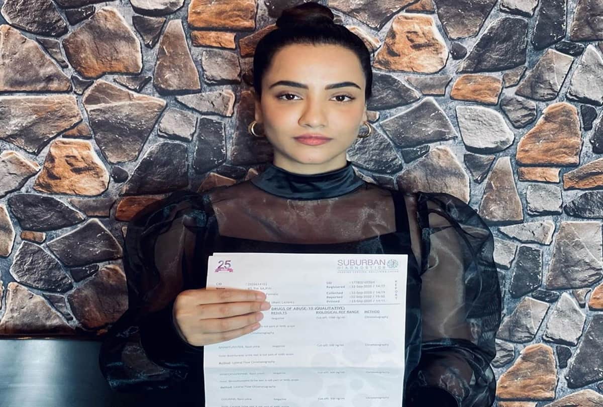 Tia Bajpai Undergoes Drug Test Herself Share Reports and Urges Other Celebs To Do The Same
