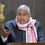 पश्चिम बंगाल के राज्यपाल जगदीप धनखड़