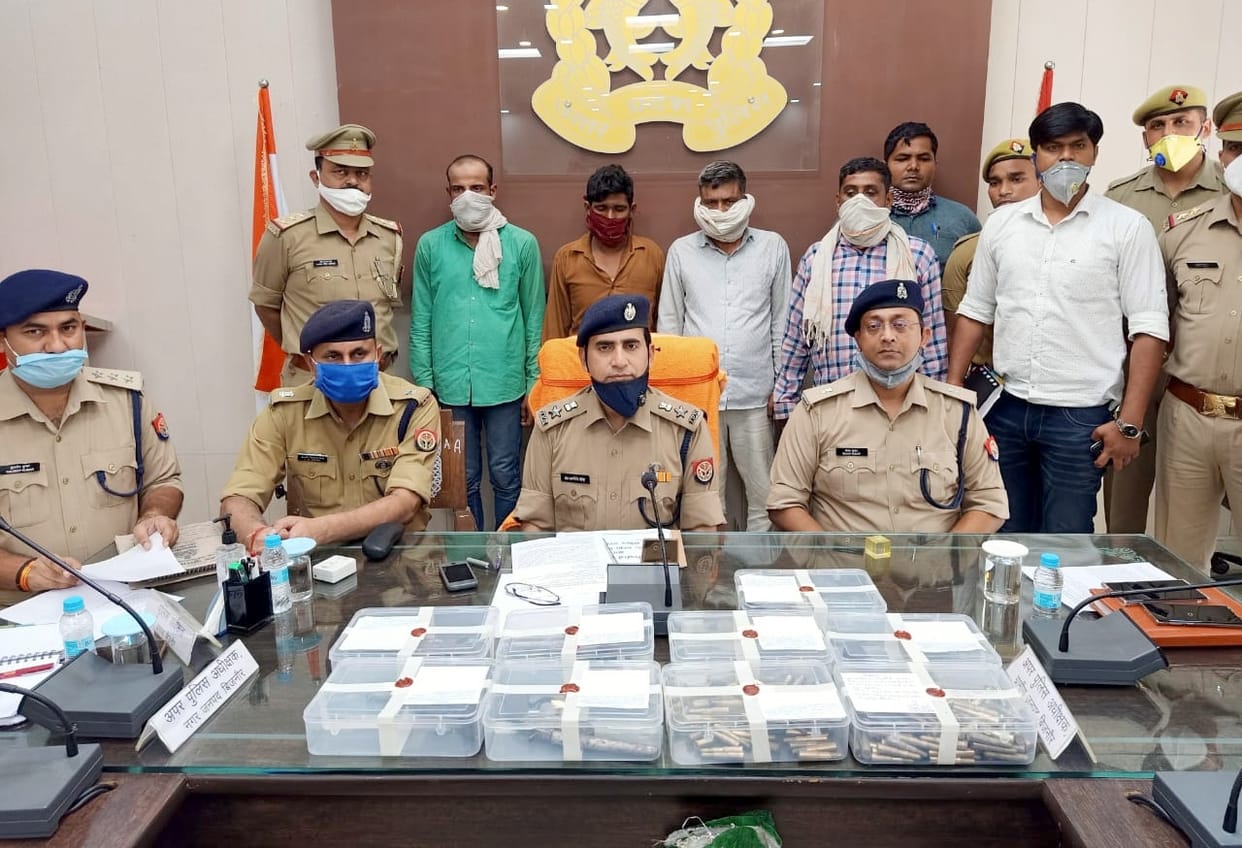 Factory making tamancha caught, four arrested