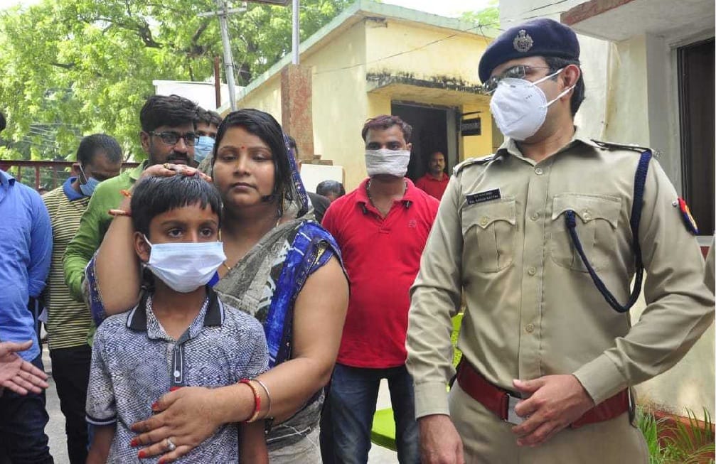 Jaunpur Police freed child from clutches of kidnapper and five arrested