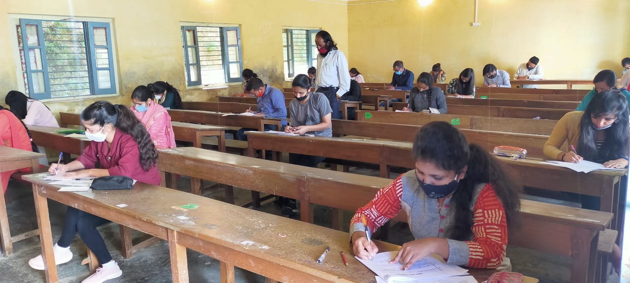 examinee tested positive