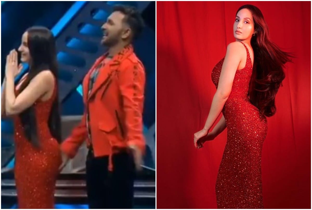 Nora Fatehi Reaction on viral video Terence Lewis allegedly touched her inappropriately