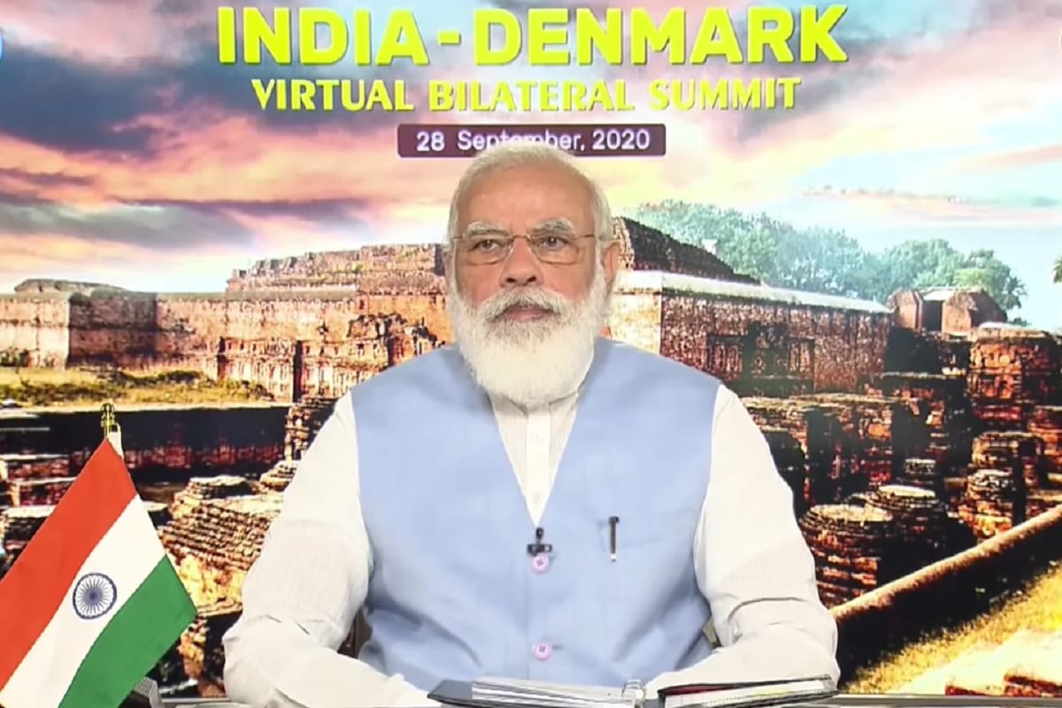 India Denmark Summit : PM Narendra Modi talked with Denmark PM Mette Frederiksen