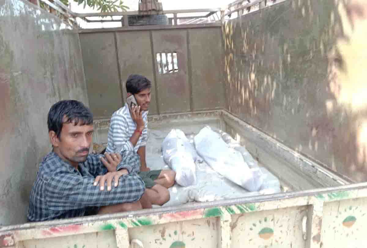 Two children died by drowning in the pits of Bundelkhand Expressway