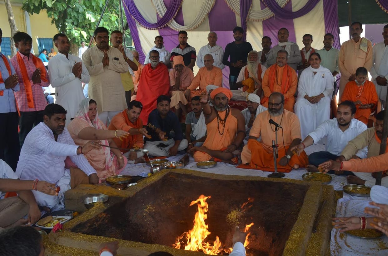 Shiva Shakti Mahayagya concludes at Shukatirtha