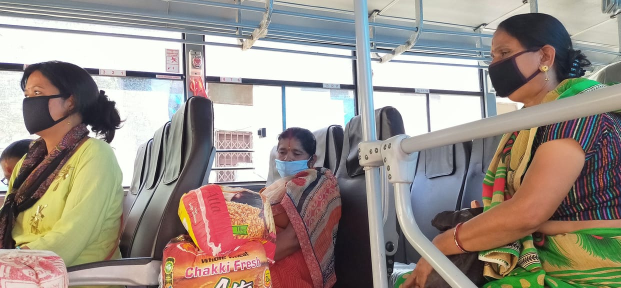 Relief to people from normal fare