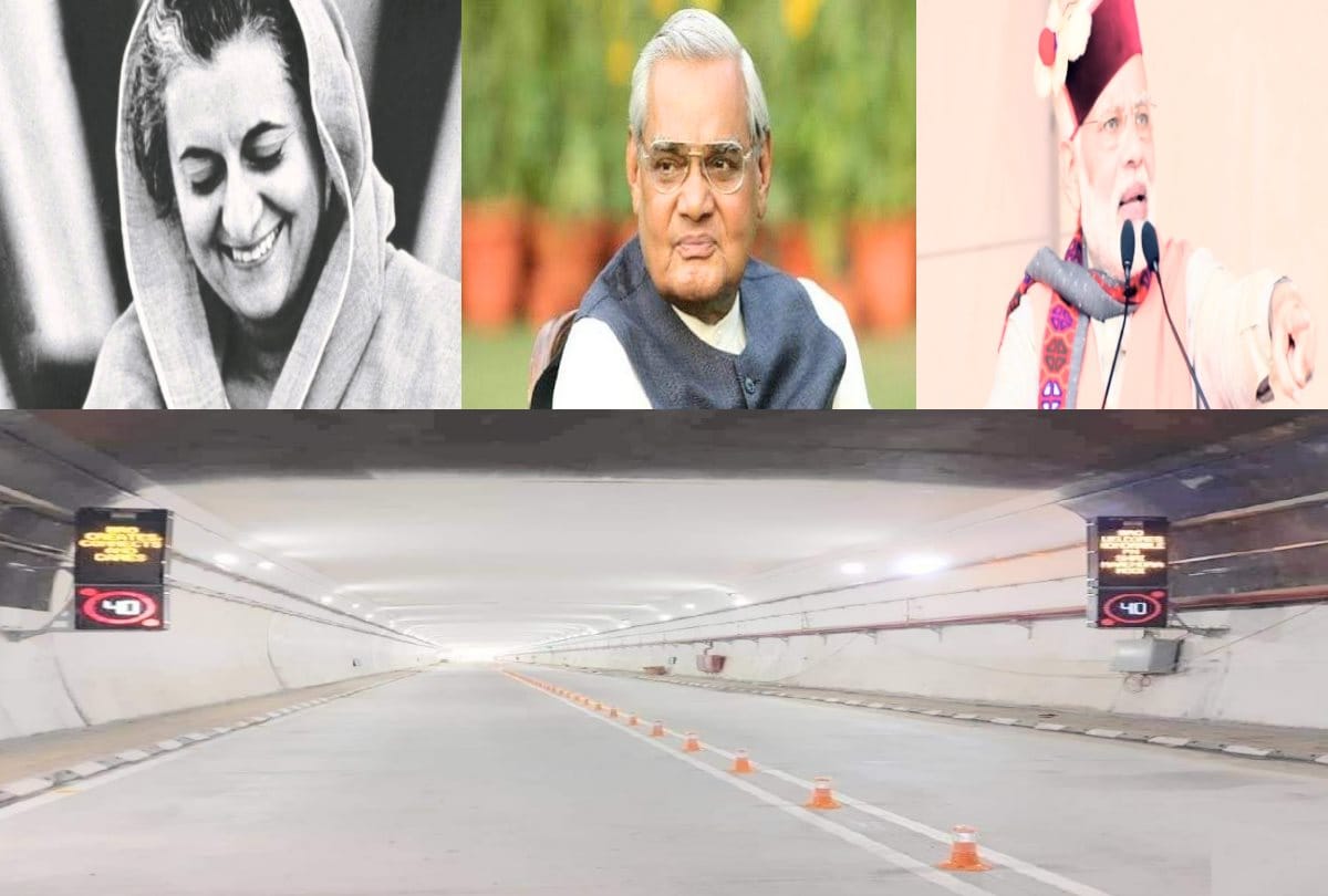 Three Prime Ministers Dream come true of making world's highest Atal Tunnel