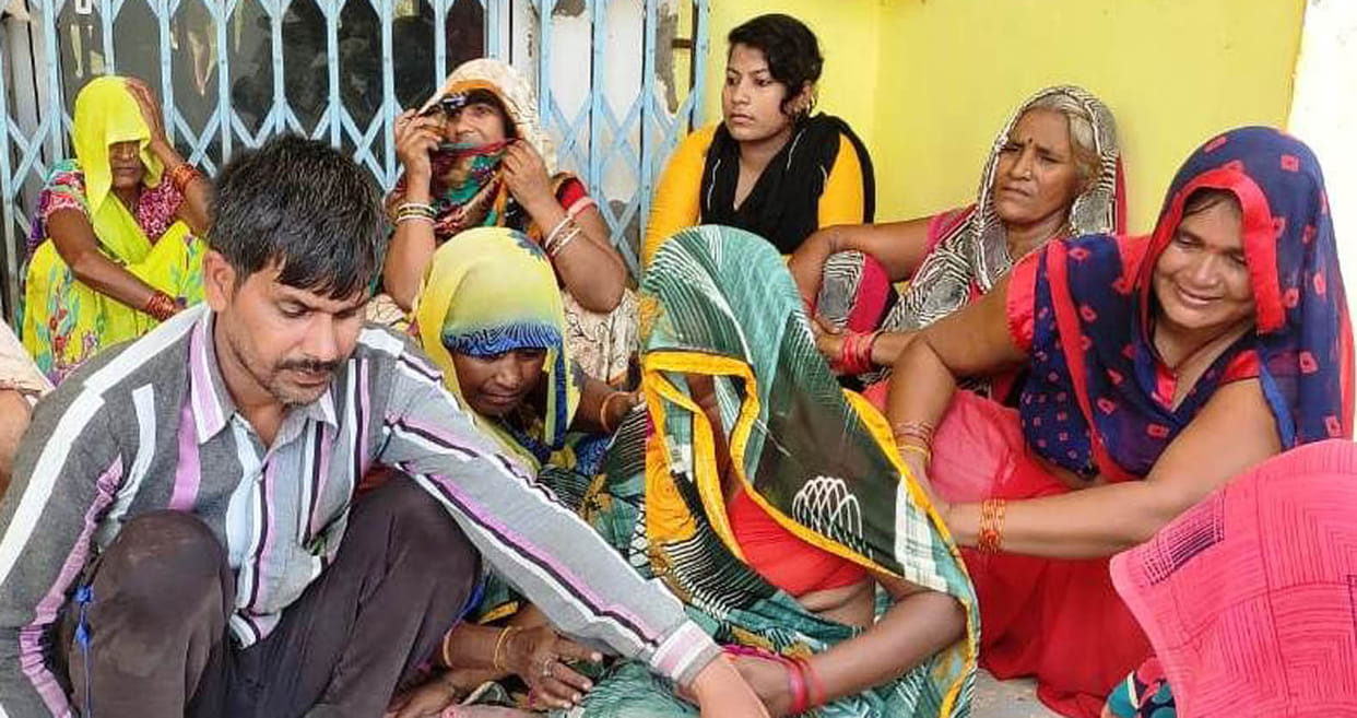 Two children died by drowning in the pits of Bundelkhand Expressway