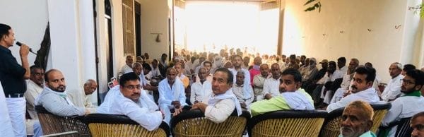 RLD meeting in Kukra village