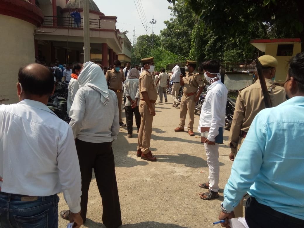 Ten SUCI workers challaned in peace procession without permission procession