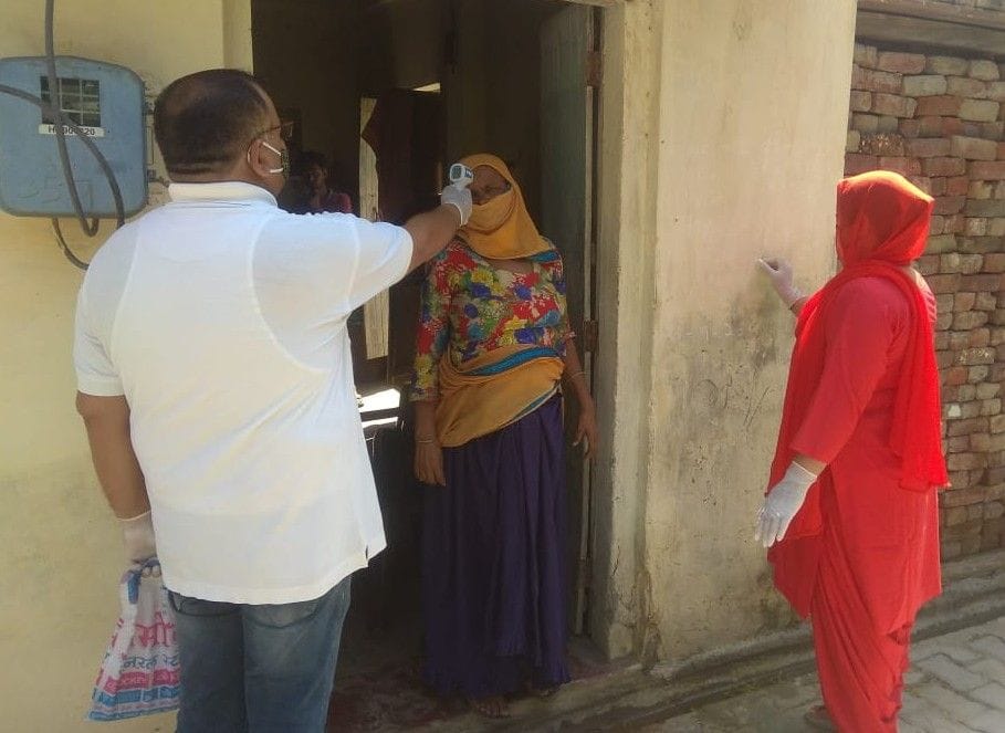corona positive old man die, doctors, health department